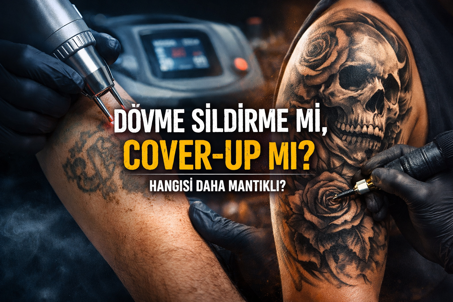 Dövme Sildirme mi, Cover-Up mı? Hangisi Daha Mantıklı?